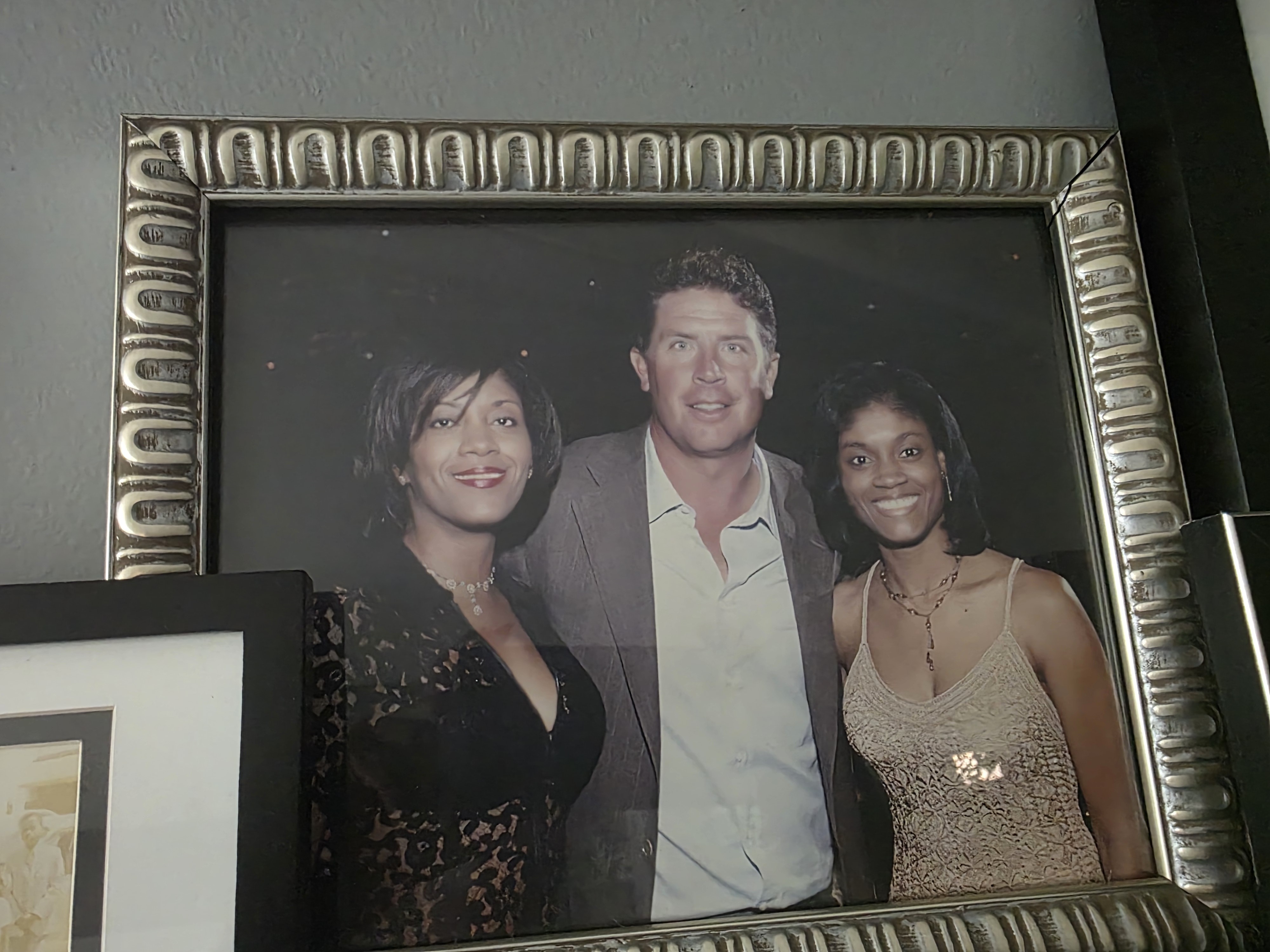 Beatrice Louissaint with Dan Marino